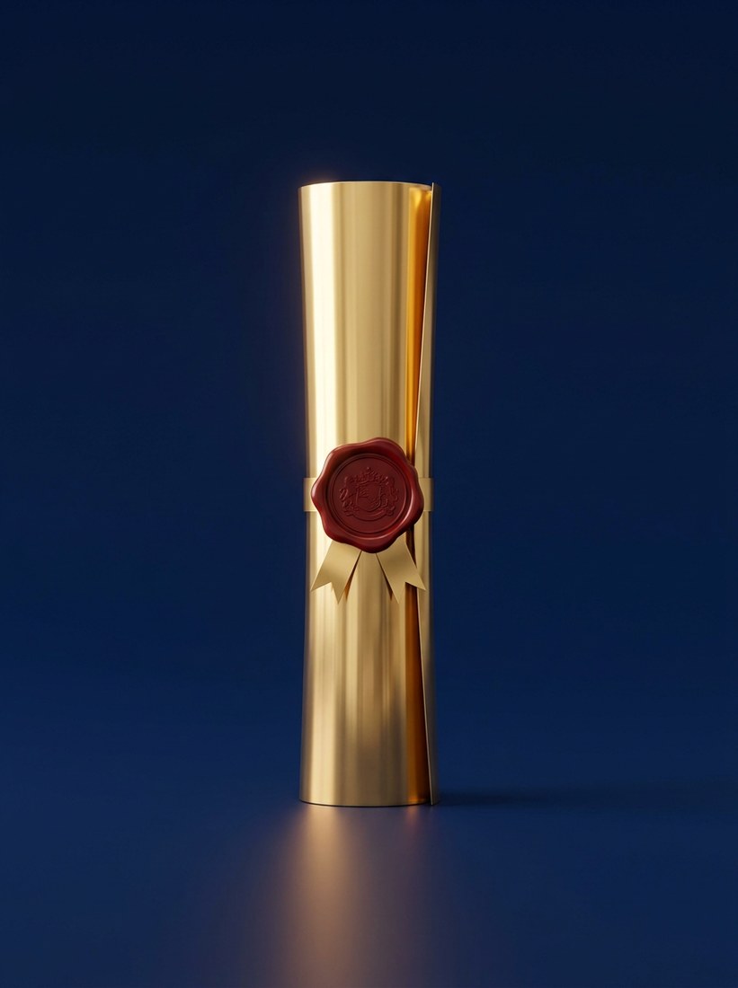 Sealed gold scroll — Public Procurement law in Qatar